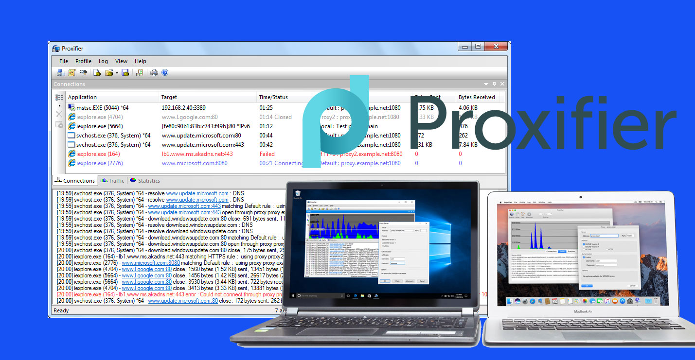 电脑全局代理：Proxifier 使用教程